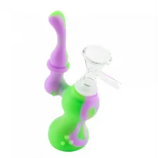 Small silicone bubbler